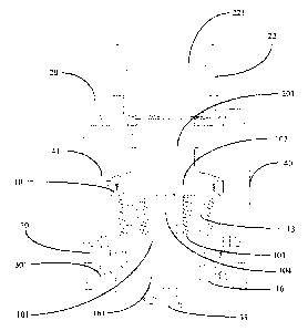 A single figure which represents the drawing illustrating the invention.